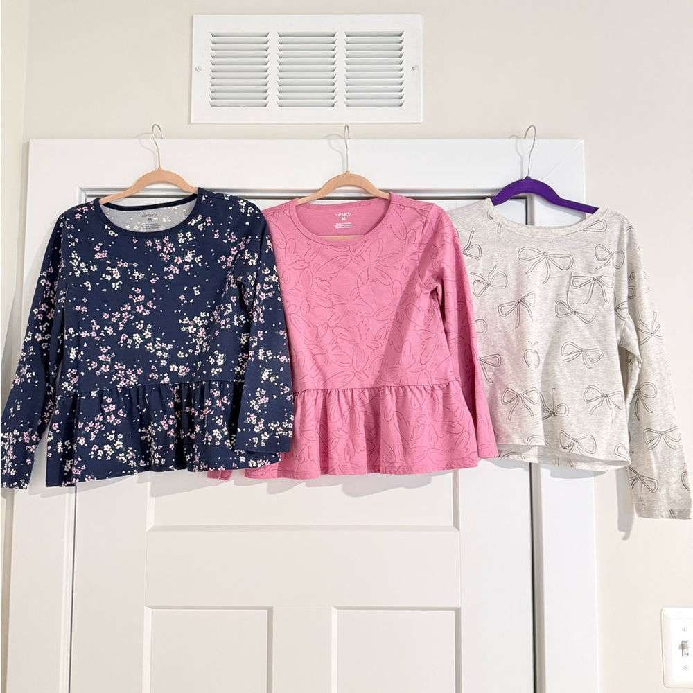 Girls' Long-Sleeve Tops - Carter’s Brand